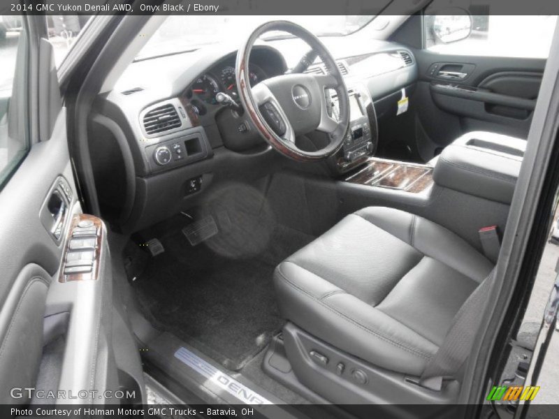 Onyx Black / Ebony 2014 GMC Yukon Denali AWD