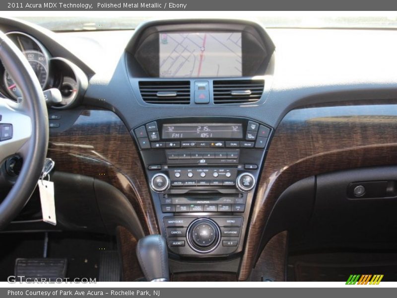 Polished Metal Metallic / Ebony 2011 Acura MDX Technology