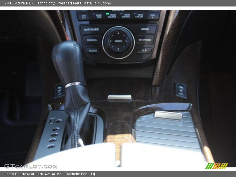 Polished Metal Metallic / Ebony 2011 Acura MDX Technology