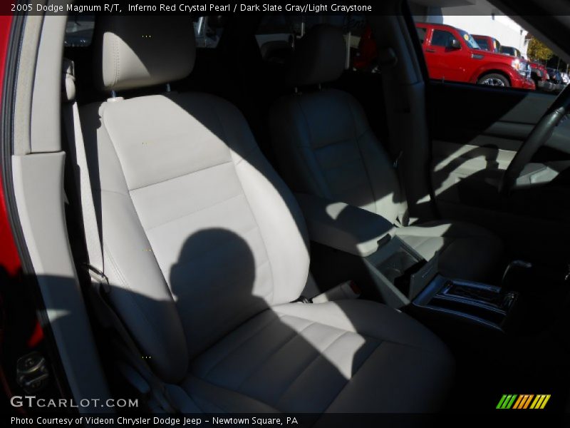 Inferno Red Crystal Pearl / Dark Slate Gray/Light Graystone 2005 Dodge Magnum R/T