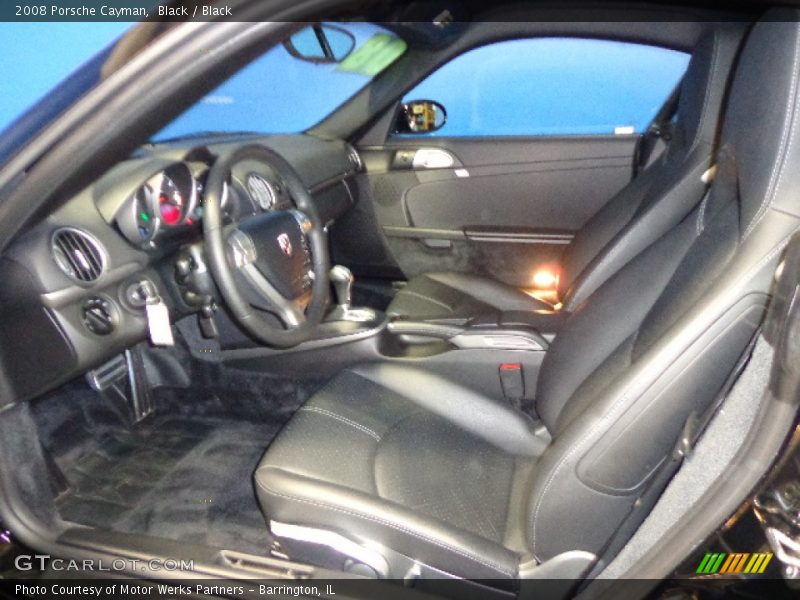 Black / Black 2008 Porsche Cayman