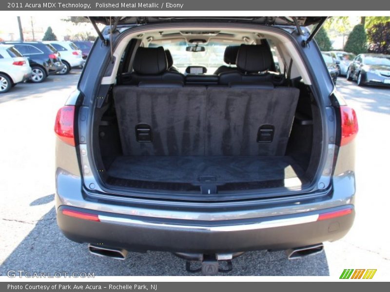 Polished Metal Metallic / Ebony 2011 Acura MDX Technology