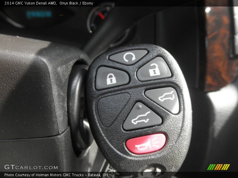 Onyx Black / Ebony 2014 GMC Yukon Denali AWD