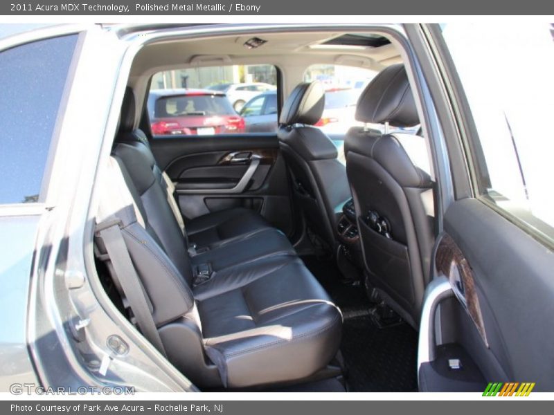 Polished Metal Metallic / Ebony 2011 Acura MDX Technology