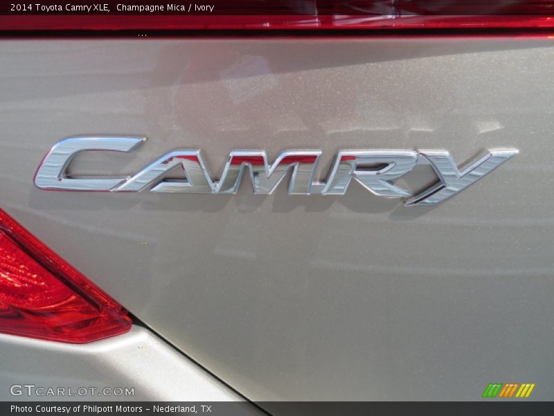 Champagne Mica / Ivory 2014 Toyota Camry XLE