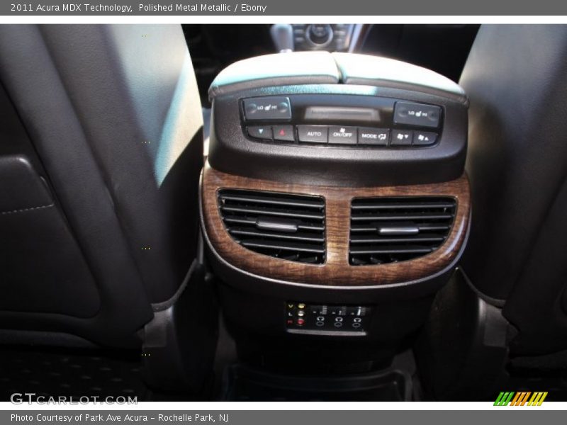 Polished Metal Metallic / Ebony 2011 Acura MDX Technology