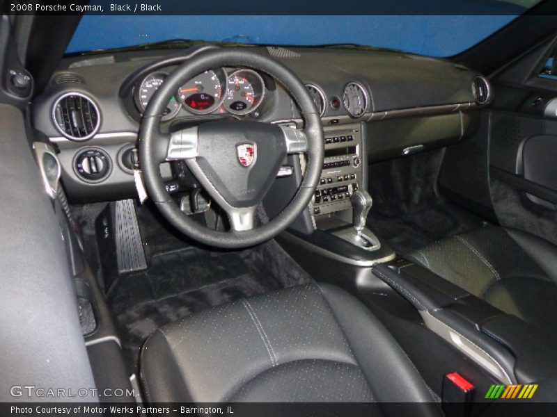 Black / Black 2008 Porsche Cayman