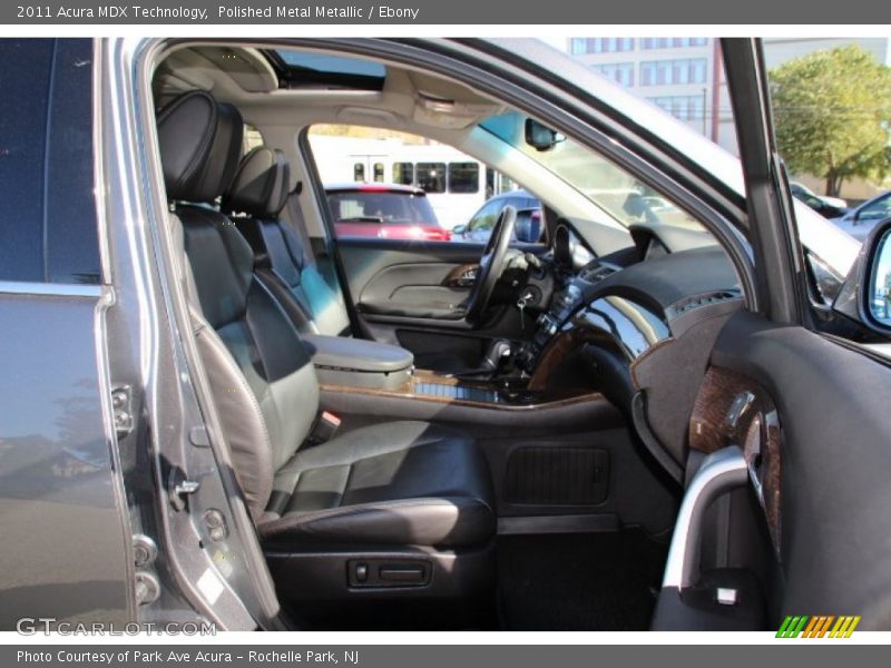 Polished Metal Metallic / Ebony 2011 Acura MDX Technology
