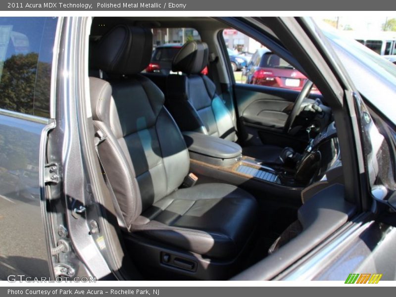 Polished Metal Metallic / Ebony 2011 Acura MDX Technology