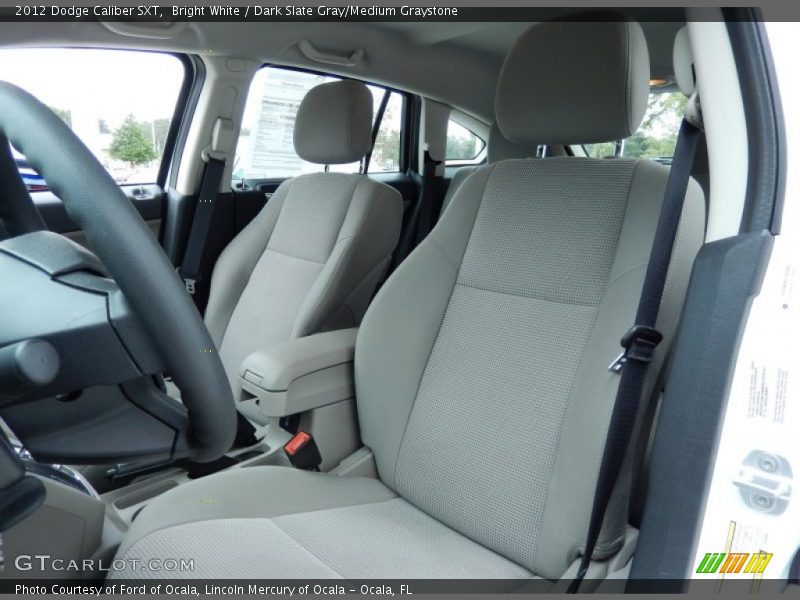 Bright White / Dark Slate Gray/Medium Graystone 2012 Dodge Caliber SXT