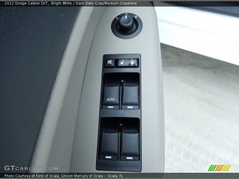 Bright White / Dark Slate Gray/Medium Graystone 2012 Dodge Caliber SXT