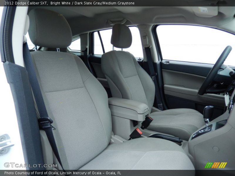 Bright White / Dark Slate Gray/Medium Graystone 2012 Dodge Caliber SXT