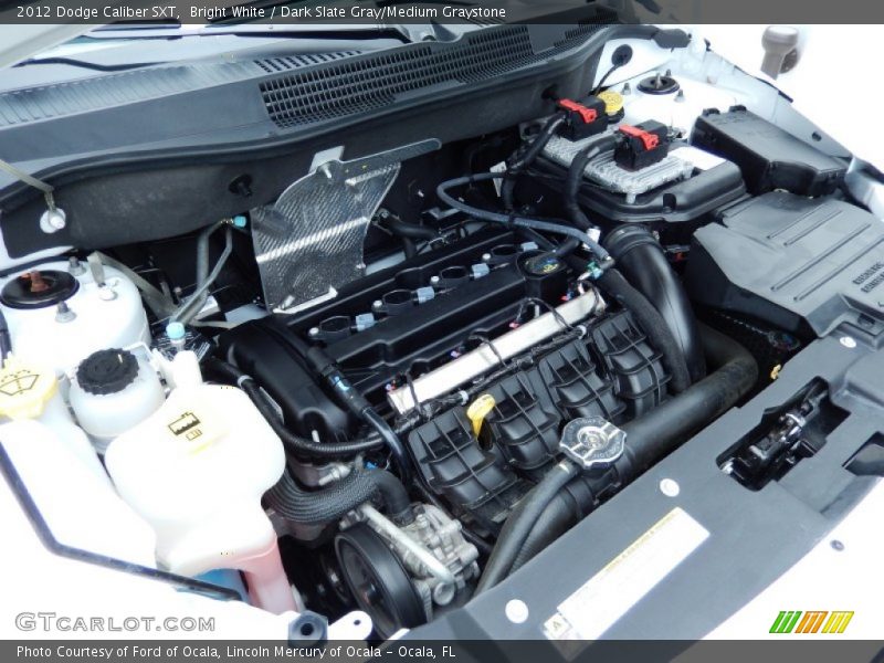 Bright White / Dark Slate Gray/Medium Graystone 2012 Dodge Caliber SXT