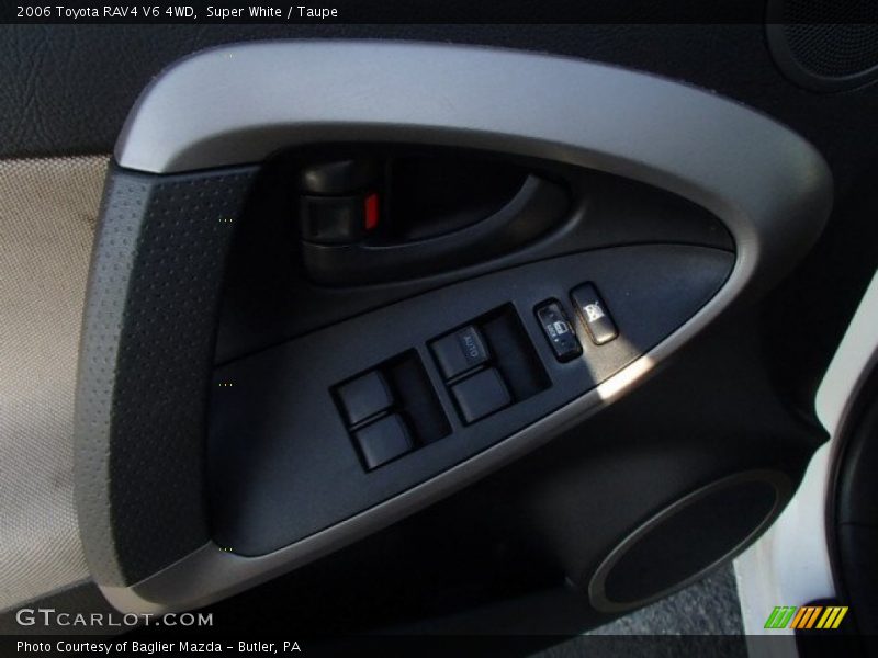 Super White / Taupe 2006 Toyota RAV4 V6 4WD