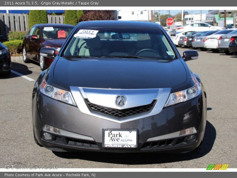Grigio Gray Metallic / Taupe Gray 2011 Acura TL 3.5