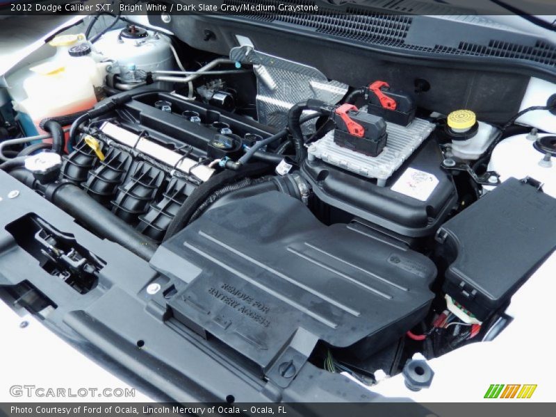 Bright White / Dark Slate Gray/Medium Graystone 2012 Dodge Caliber SXT