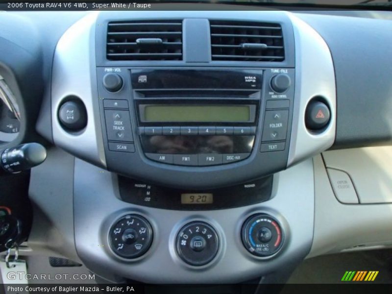 Super White / Taupe 2006 Toyota RAV4 V6 4WD