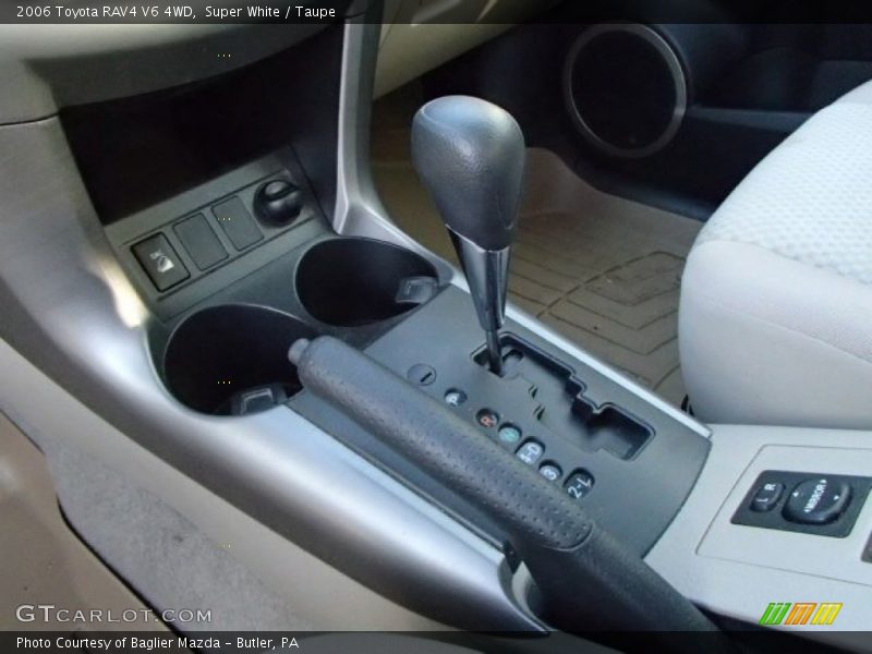 Super White / Taupe 2006 Toyota RAV4 V6 4WD