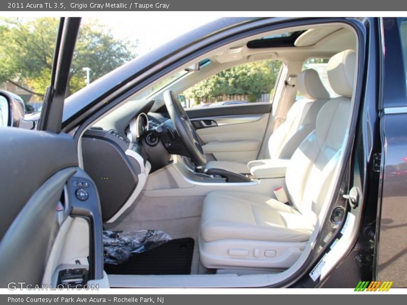 Grigio Gray Metallic / Taupe Gray 2011 Acura TL 3.5