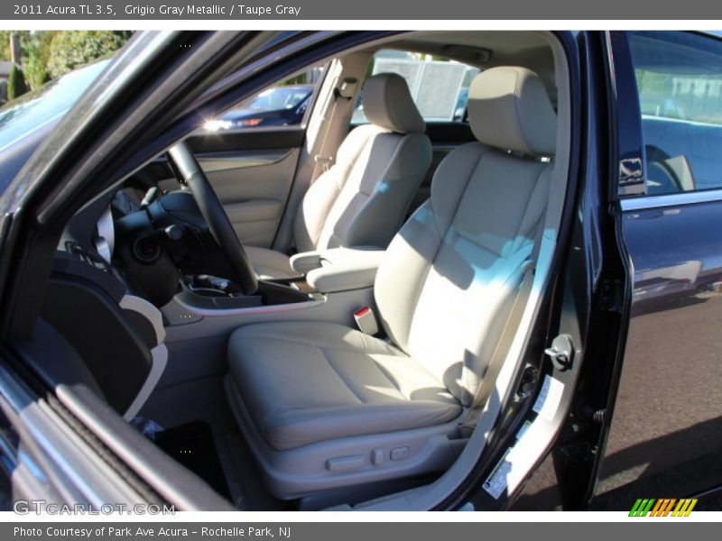 Grigio Gray Metallic / Taupe Gray 2011 Acura TL 3.5