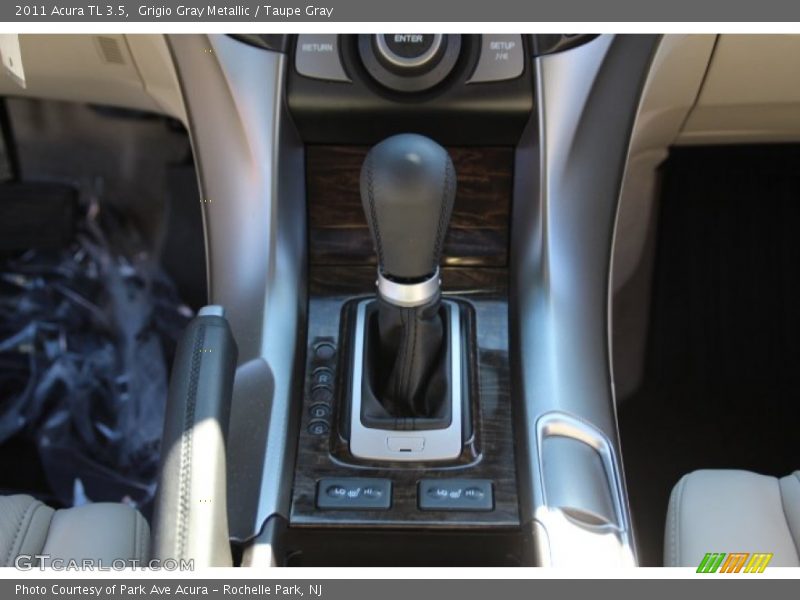 Grigio Gray Metallic / Taupe Gray 2011 Acura TL 3.5