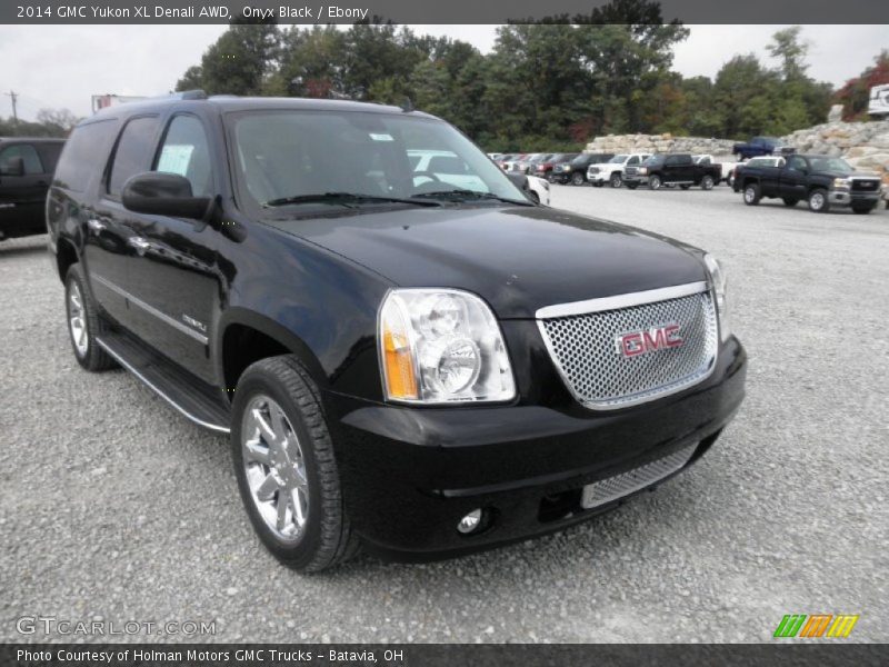 Onyx Black / Ebony 2014 GMC Yukon XL Denali AWD