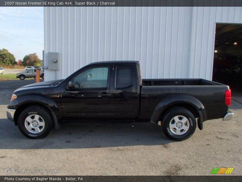 Super Black / Charcoal 2007 Nissan Frontier SE King Cab 4x4