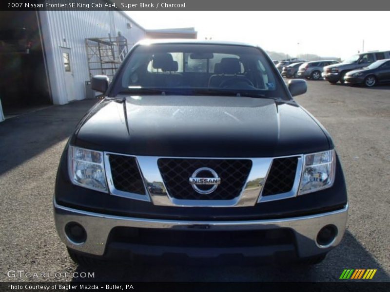 Super Black / Charcoal 2007 Nissan Frontier SE King Cab 4x4