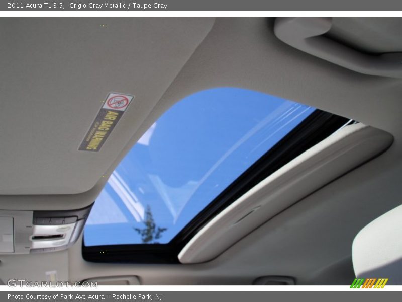 Grigio Gray Metallic / Taupe Gray 2011 Acura TL 3.5