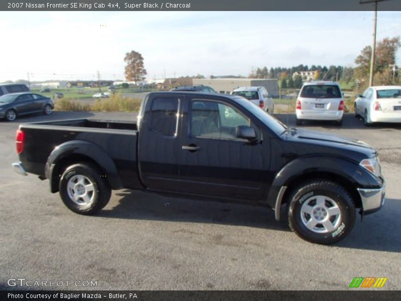 Super Black / Charcoal 2007 Nissan Frontier SE King Cab 4x4