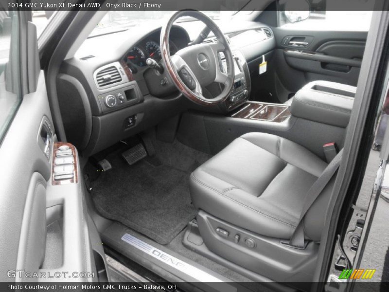  2014 Yukon XL Denali AWD Ebony Interior