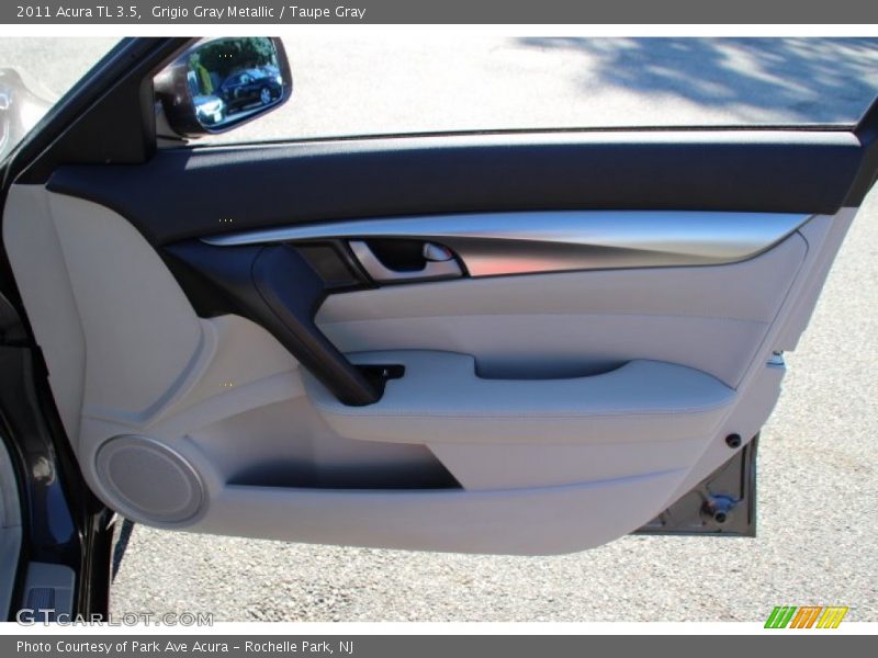 Grigio Gray Metallic / Taupe Gray 2011 Acura TL 3.5
