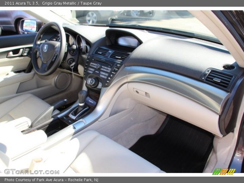Grigio Gray Metallic / Taupe Gray 2011 Acura TL 3.5