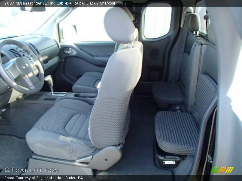 Super Black / Charcoal 2007 Nissan Frontier SE King Cab 4x4