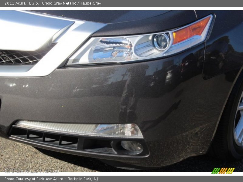 Grigio Gray Metallic / Taupe Gray 2011 Acura TL 3.5