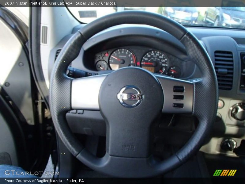 Super Black / Charcoal 2007 Nissan Frontier SE King Cab 4x4