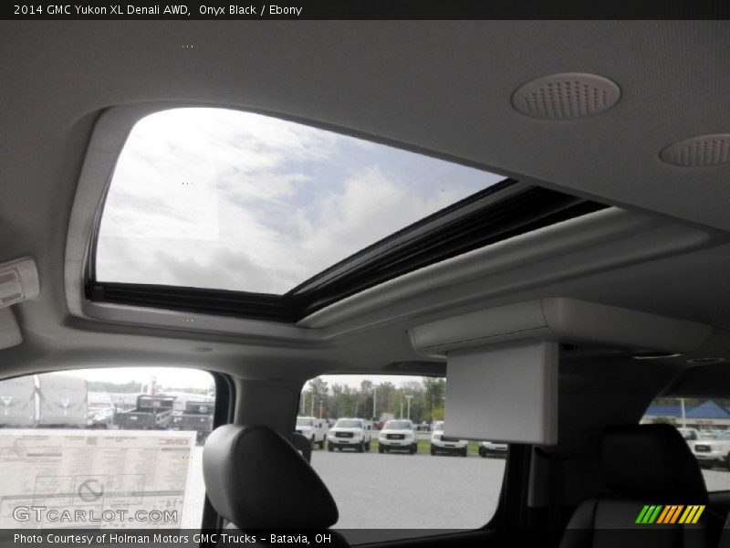 Onyx Black / Ebony 2014 GMC Yukon XL Denali AWD
