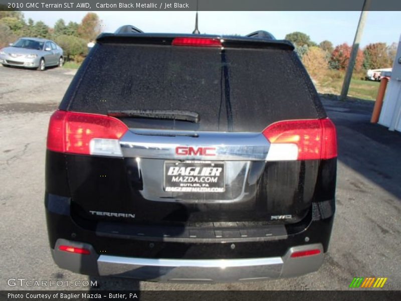 Carbon Black Metallic / Jet Black 2010 GMC Terrain SLT AWD
