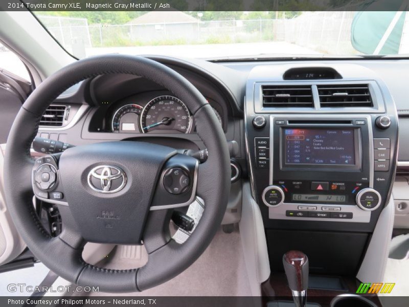 Magnetic Gray Metallic / Ash 2014 Toyota Camry XLE