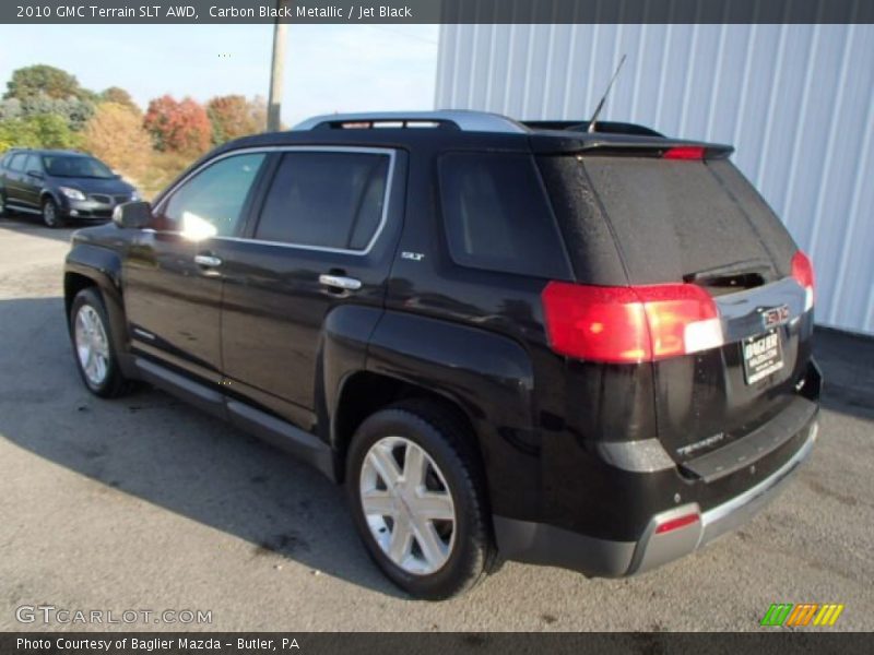 Carbon Black Metallic / Jet Black 2010 GMC Terrain SLT AWD