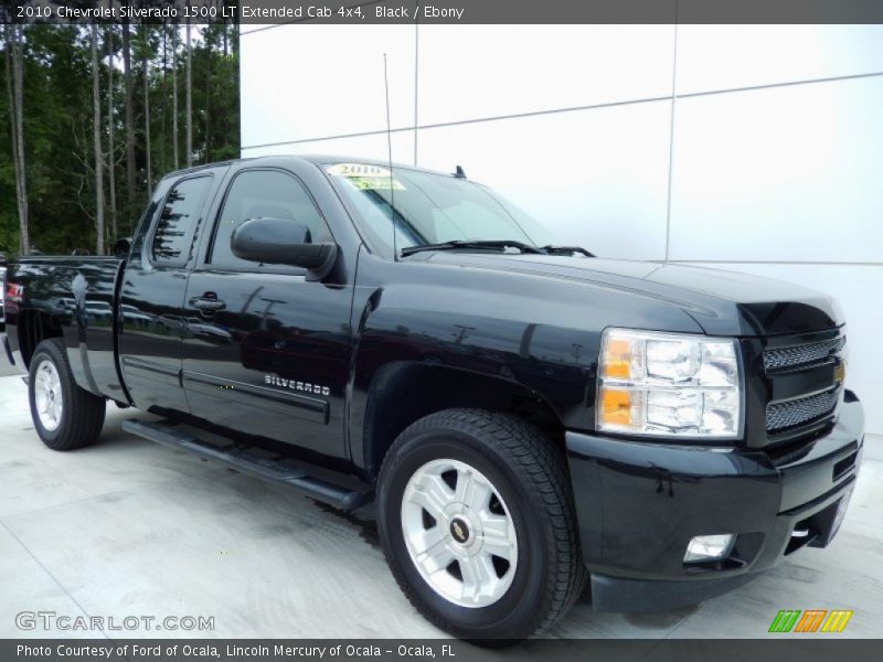 Front 3/4 View of 2010 Silverado 1500 LT Extended Cab 4x4
