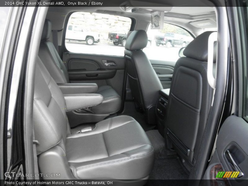 Rear Seat of 2014 Yukon XL Denali AWD