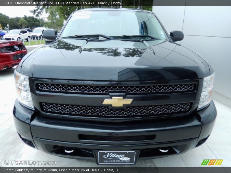 Black / Ebony 2010 Chevrolet Silverado 1500 LT Extended Cab 4x4