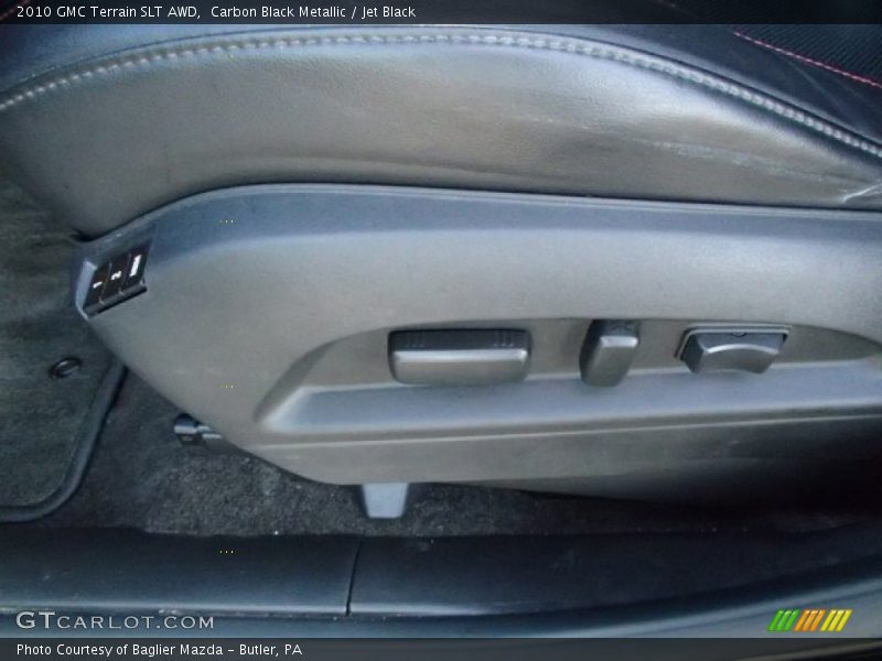 Carbon Black Metallic / Jet Black 2010 GMC Terrain SLT AWD