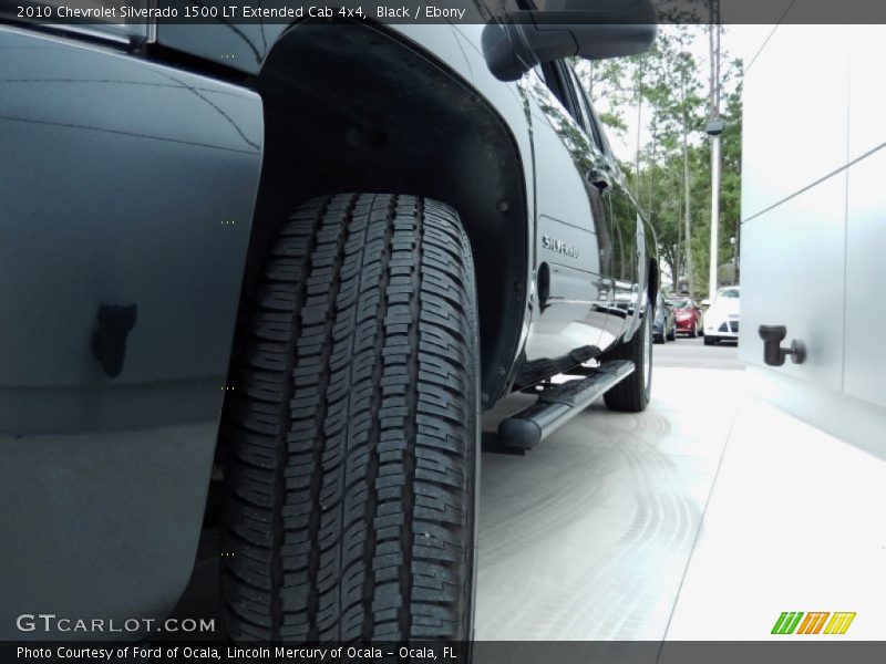 Black / Ebony 2010 Chevrolet Silverado 1500 LT Extended Cab 4x4