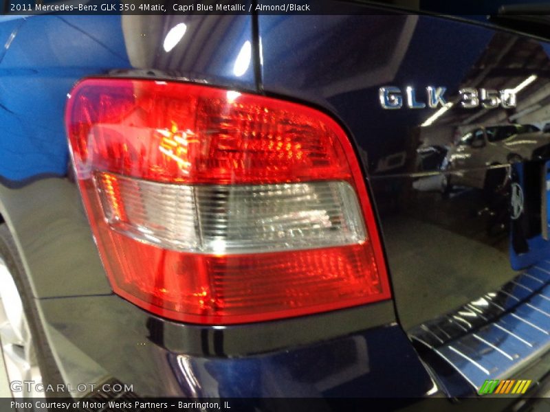 Capri Blue Metallic / Almond/Black 2011 Mercedes-Benz GLK 350 4Matic