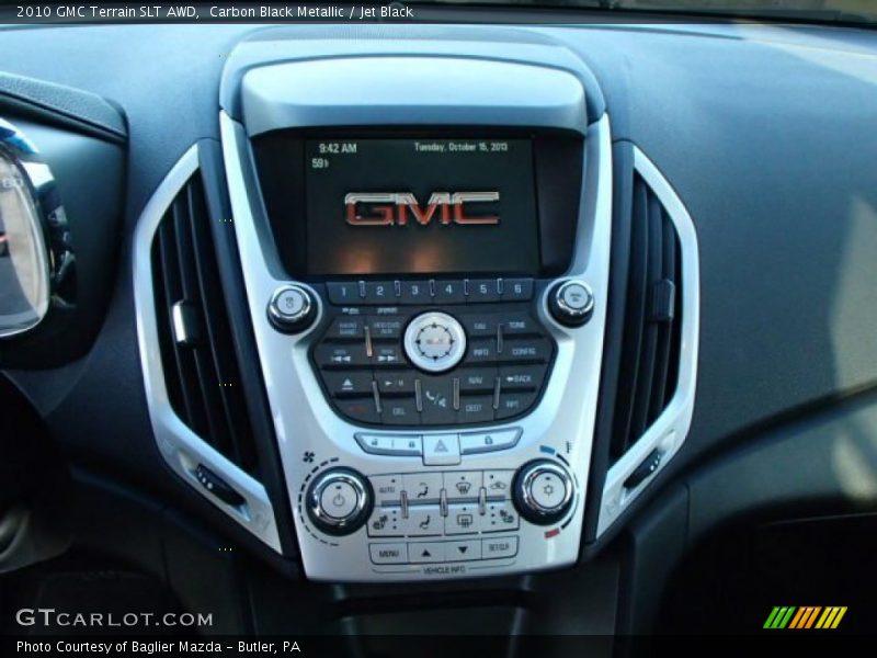 Carbon Black Metallic / Jet Black 2010 GMC Terrain SLT AWD