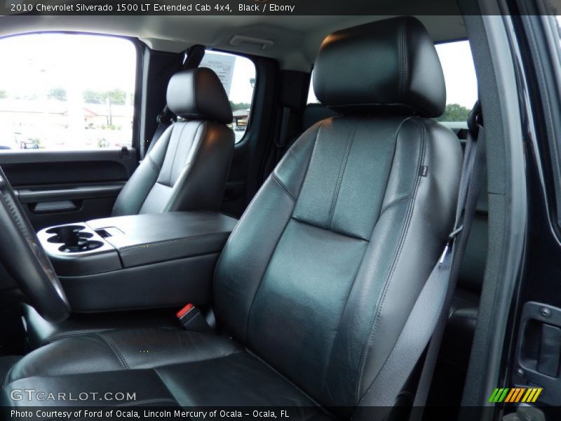 Front Seat of 2010 Silverado 1500 LT Extended Cab 4x4