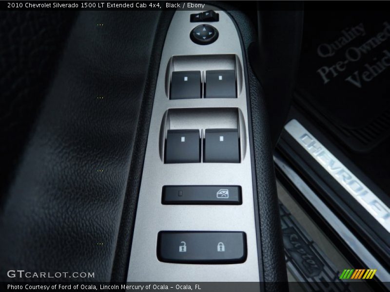 Controls of 2010 Silverado 1500 LT Extended Cab 4x4