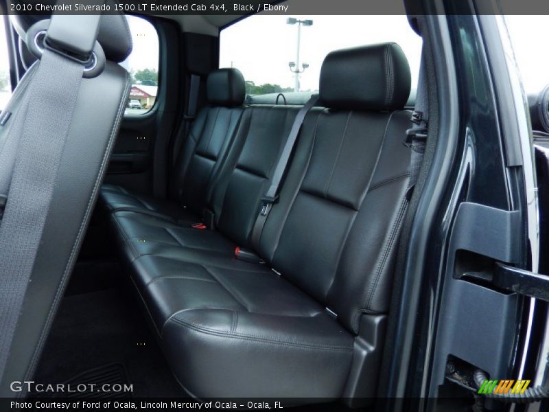 Rear Seat of 2010 Silverado 1500 LT Extended Cab 4x4